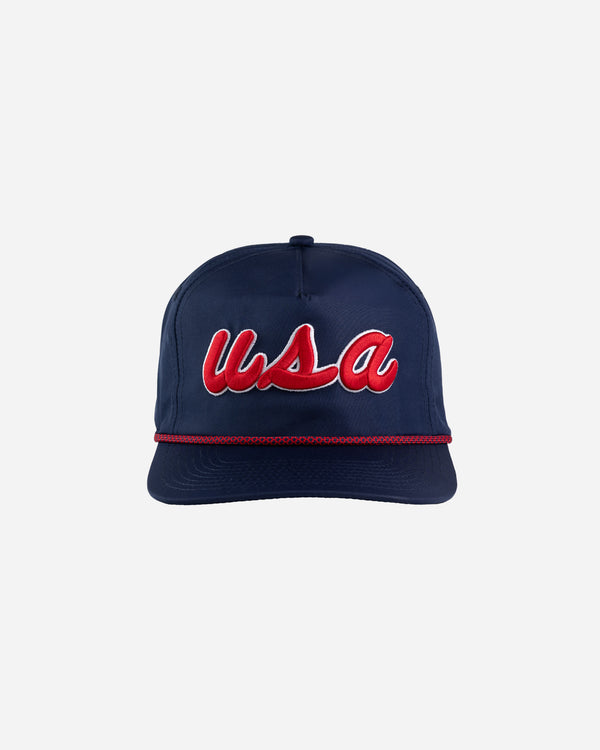 USA Rope Hat - Dark Navy