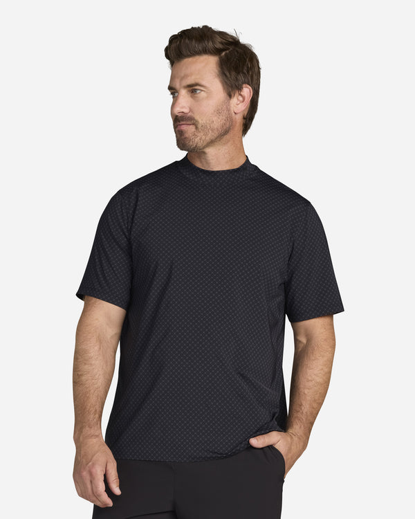 Vapor Cooling Mock Tee - Multiplier Black